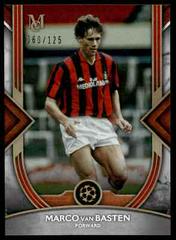 Marco van Basten [Copper] #65 Soccer Cards 2022 Topps Museum Collection UEFA Champions League Prices