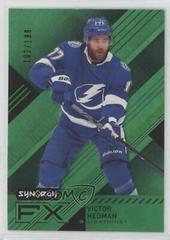 Victor Hedman [Green] #FX-VH Hockey Cards 2021 Upper Deck Synergy FX Prices