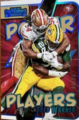 Fred Warner [Platinum] #PWR-FWA Football Cards 2022 Panini Contenders Power Players Prices