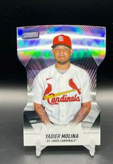 Yadier Molina [Black] Baseball Cards 2022 Stadium Club Triumvirates Prices
