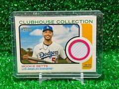 Mookie Betts Baseball Cards 2022 Topps Heritage Clubhouse Collection Relics Prices
