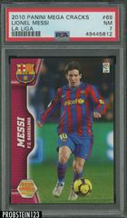 Lionel Messi #69 Soccer Cards 2010 Panini Mega Cracks La Liga Prices