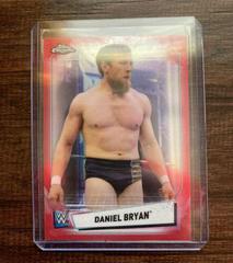Daniel Bryan [Red Refractor] #54 Wrestling Cards 2021 Topps Chrome WWE Prices