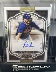 Pete Alonso [Bronze Ink] #NLA-PA Baseball Cards 2023 Topps Tier One Next Level Autographs Prices