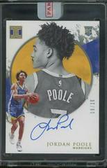 Jordan Poole [Autograph] #129 Basketball Cards 2019 Panini Impeccable Prices