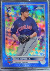 Eli Morgan [Blue] #14 Baseball Cards 2022 Topps Chrome Logofractor Prices