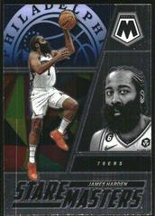 James Harden #4 Basketball Cards 2022 Panini Mosaic Stare Masters Prices
