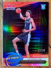 Victor Wembanyama [Artist Proof] #1 Basketball Cards 2023 Panini Hoops Attack the Rack Prices