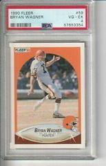 Bryan Wagner #59 Football Cards 1990 Fleer Prices