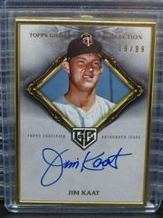 Jim Kaat Baseball Cards 2023 Topps Gilded Collection Gold Framed Hall of Famers Autographs Prices