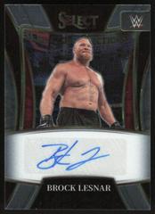 Brock Lesnar [Flash Prizm] #SN-BLS Wrestling Cards 2022 Panini Select WWE Signature Selections Prices