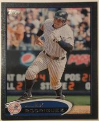 Alex Rodriguez [Black] #500 Baseball Cards 2012 Topps Prices