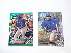 Vladimir Guerrero Jr. [Green Refractor] Baseball Cards 2017 Bowman Mega Box Chrome Prospects Prices