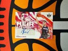 Nikola Jovic #HA-NJH Basketball Cards 2022 Panini Court Kings Heir Apparent Prices