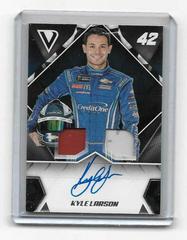 Kyle Larson #DSS-KL Racing Cards 2019 Panini Victory Lane Nascar Dual Swatch Signatures Prices