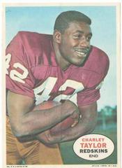 Charley Taylor Football Cards 1968 Topps Posters Prices