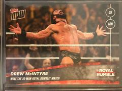 Drew McIntyre Wrestling Cards 2020 Topps Now WWE Prices