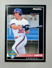 Chad Curtis #523 Baseball Cards 1992 Pinnacle Prices