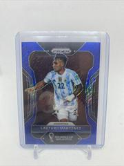 Lautaro Martinez [Blue Shimmer] Soccer Cards 2022 Panini Prizm World Cup Prices