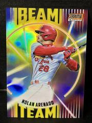Nolan Arenado [Orange] #BT-8 Baseball Cards 2022 Stadium Club Chrome Beam Team Prices