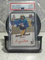 Kenny Pickett [Red] #YSR-KPI Football Cards 2022 Panini Luminance Year One Signatures RPS Prices