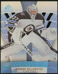 Connor Hellebuyck [Platinum] Hockey Cards 2021 SP Game Used Purity Prices