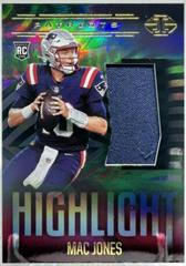 Mac Jones #HS-MJ Football Cards 2021 Panini Illusions Highlight Swatches Prices