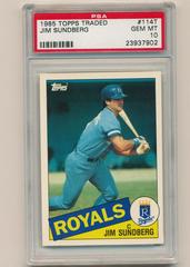 Jim Sundberg #114T Baseball Cards 1985 Topps Traded Prices