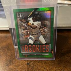 Heliot Ramos [Green] #RR-12 Baseball Cards 2022 Bowman Platinum Renowned Rookies Prices