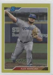 Alek Manoah [Yellow Refractor] Baseball Cards 2020 Bowman Heritage Chrome Prospects Prices