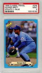 George Brett [Blue] #248 Baseball Cards 1988 Classic Travel Update II Prices