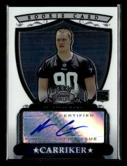 Adam Carriker [Autograph] Football Cards 2007 Bowman Sterling Prices