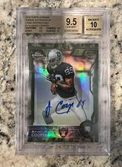 Amari Cooper [Running Autograph Camo Refractor] #115 Football Cards 2015 Topps Chrome Prices
