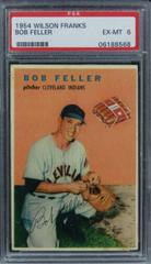 Bob Feller Baseball Cards 1954 Wilson Franks Prices