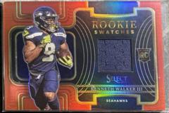 Kenneth Walker III [Red] #RSW-12 Football Cards 2022 Panini Select Rookie Swatches Prices