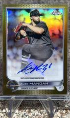 Alek Manoah [Gold] Baseball Cards 2022 Topps Chrome Update All Star Game Autographs Prices