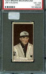 Jim Vaughn Baseball Cards 1912 T207 Brown Background Prices