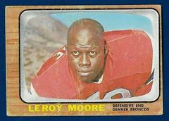 Leroy Moore #41 Football Cards 1966 Topps Prices