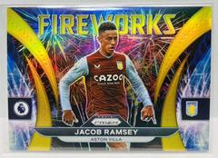 Jacob Ramsey [Gold] #39 Soccer Cards 2022 Panini Prizm Premier League Fireworks Prices