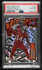 Stefon Diggs #K24 Football Cards 2022 Panini Absolute Kaboom Vertical Prices