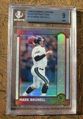Mark Brunell [Gold Refractor] Football Cards 1999 Bowman Chrome Prices
