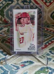 Mike Trout [Mini A & G Back] #10 Baseball Cards 2019 Topps Allen & Ginter Prices