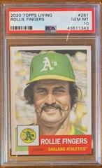 Rollie Fingers Baseball Cards 2020 Topps Living Prices