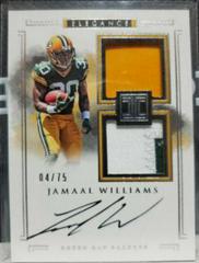 Jamaal Williams [Helmet, Patch Autograph] #135 Football Cards 2017 Panini Impeccable Prices