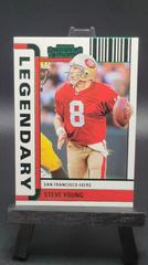 Steve Young [Emerald] #LGD-SYO Football Cards 2022 Panini Contenders Legendary Prices