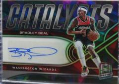 Bradley Beal [Marble] Basketball Cards 2021 Panini Spectra Catalysts Signatures Prices