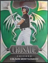 Colson Montgomery [Green] #13 Baseball Cards 2023 Panini Chronicles Crusade Prices