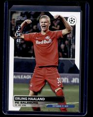 Erling Haaland #HH-5 Soccer Cards 2023 Topps UEFA Club Historic Hat Trick Prices