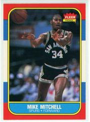 Mike Mitchell Basketball Cards 1986 Fleer Prices