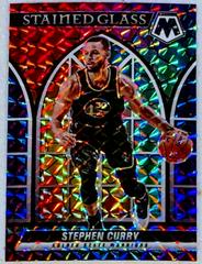 Stephen Curry #3 Basketball Cards 2021 Panini Mosaic Stained Glass Prices